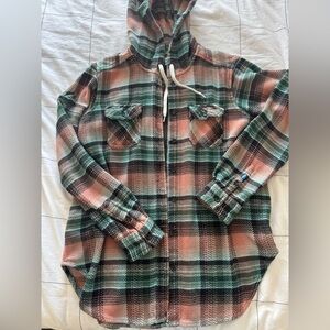 Plaid Kavu Button Up Jacket